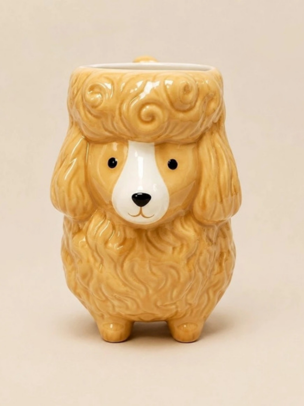 Hallmark Poodle Ceramic Mug Like New